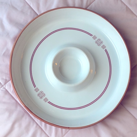 TREJO’S TACOS Kitchenware Dining Chip N Dip Serving Bowl New In Box